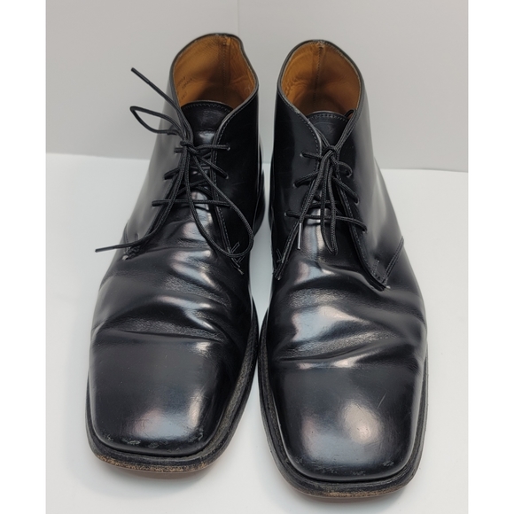 Charley Tyrwhitt London black shoes size 8 - Picture 2 of 8